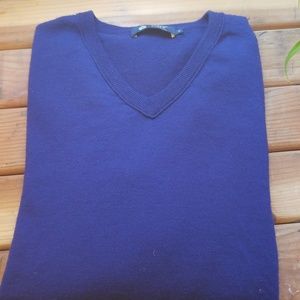 J. Crew Merino Sweater - Purple - Men's M